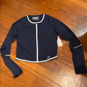 New Balance lightweight cropped jacket Size S